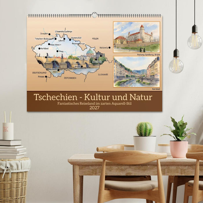 Tschechien - Kultur und Natur (CALVENDO Wandkalender 2027)