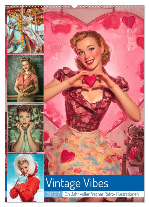 Vintage Vibes (CALVENDO Wandkalender 2027)