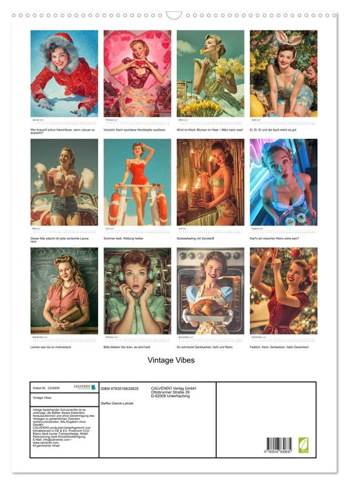 Vintage Vibes (CALVENDO Wandkalender 2027)