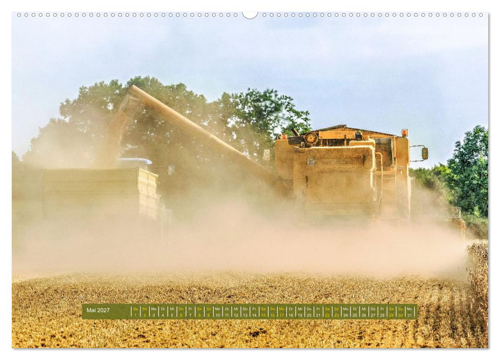 Giganten der Ernte (CALVENDO Wandkalender 2027)