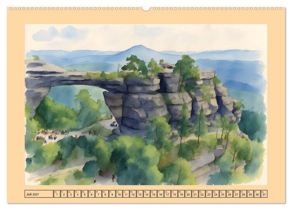Tschechien - Kultur und Natur (CALVENDO Premium Wandkalender 2027)