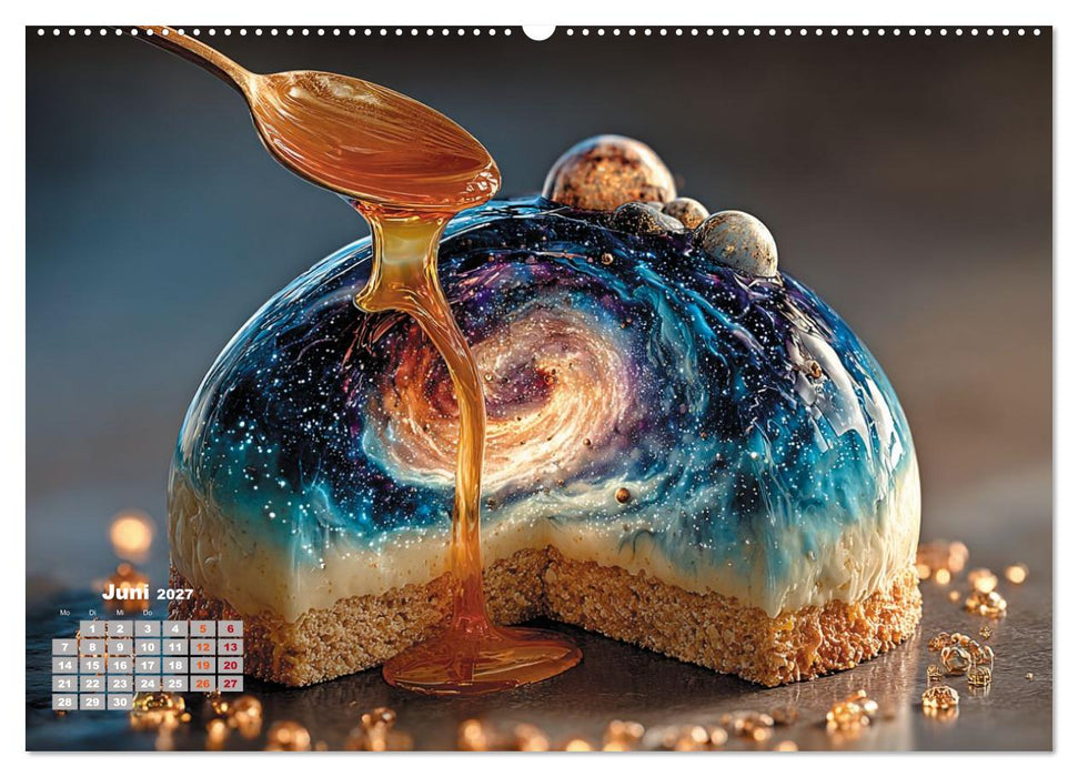 Süße Verführungen - Exquisite Desserts (CALVENDO Premium Wandkalender 2027)