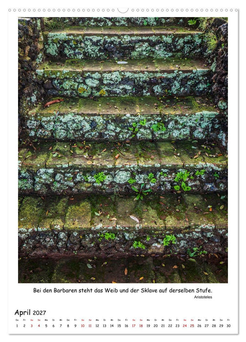 Treppen und Stufen (CALVENDO Wandkalender 2027)