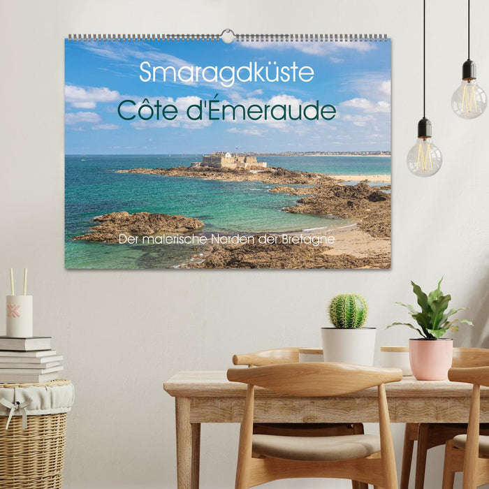 Smaragdküste Côte d'Émeraude. Der malerische Norden der Bretagne (CALVENDO Wandkalender 2027)