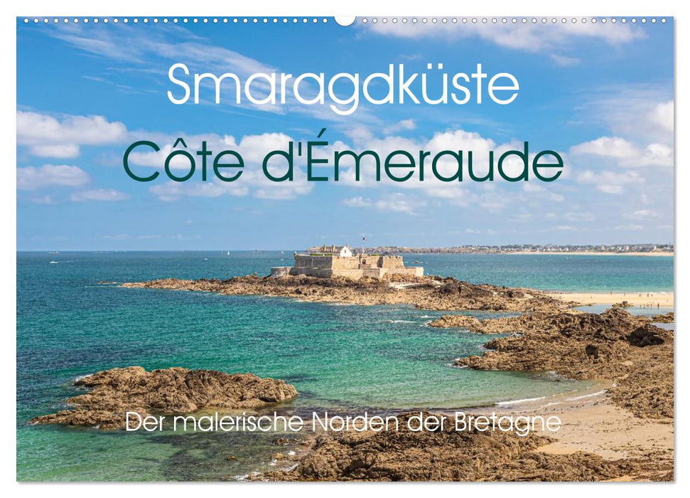 Smaragdküste Côte d'Émeraude. Der malerische Norden der Bretagne (CALVENDO Wandkalender 2027)