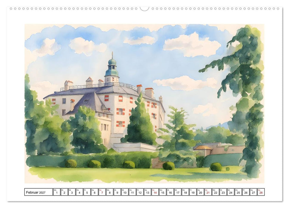 Österreich - Land mit Charme (CALVENDO Wandkalender 2027)