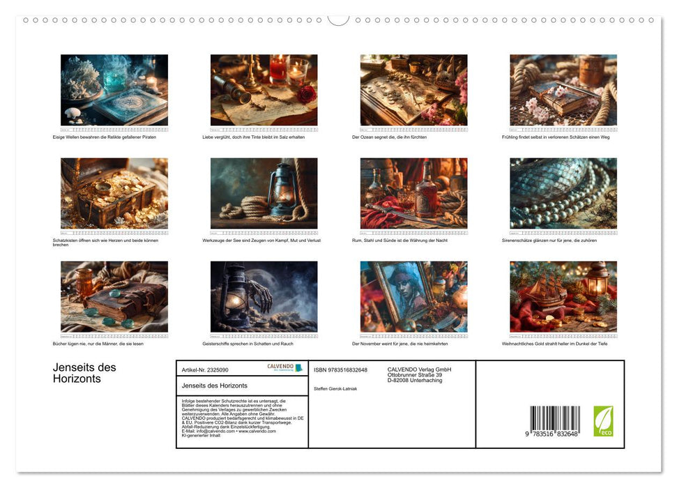 Jenseits des Horizonts (CALVENDO Premium Wandkalender 2027)