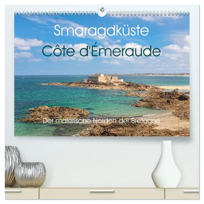 Smaragdküste Côte d'Émeraude. Der malerische Norden der Bretagne (CALVENDO Premium Wandkalender 2027)