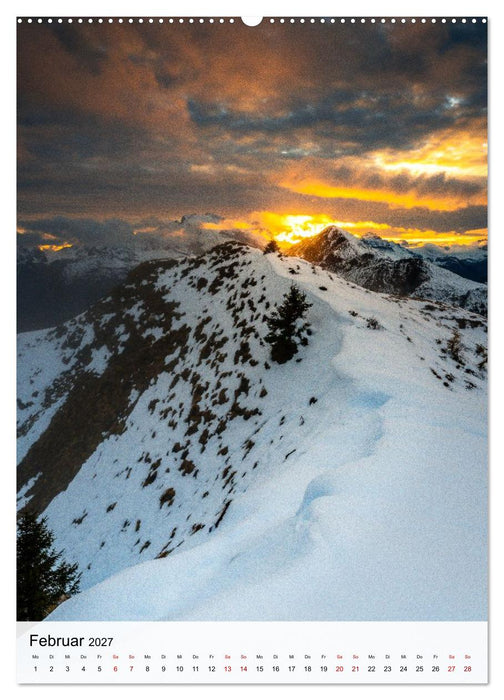 Die Dolomiten - Berge, die begeistern (CALVENDO Wandkalender 2027)