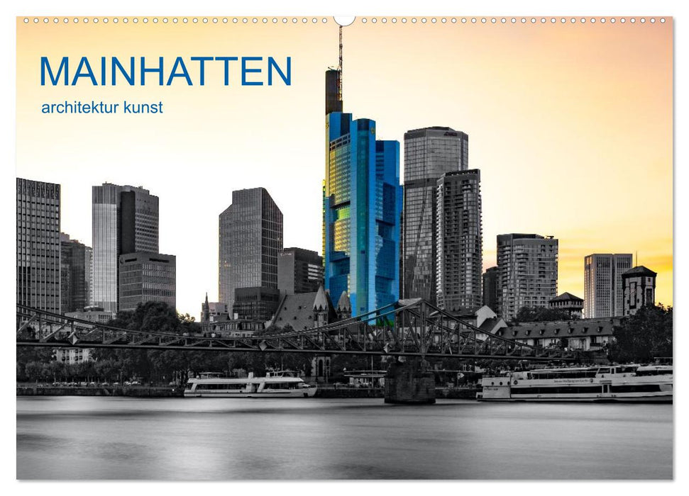 MAINHATTEN architektur kunst (CALVENDO Wandkalender 2027)