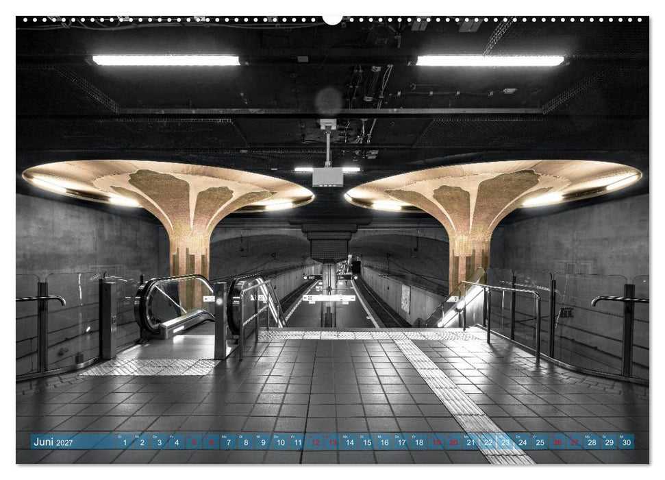 MAINHATTEN architektur kunst (CALVENDO Wandkalender 2027)