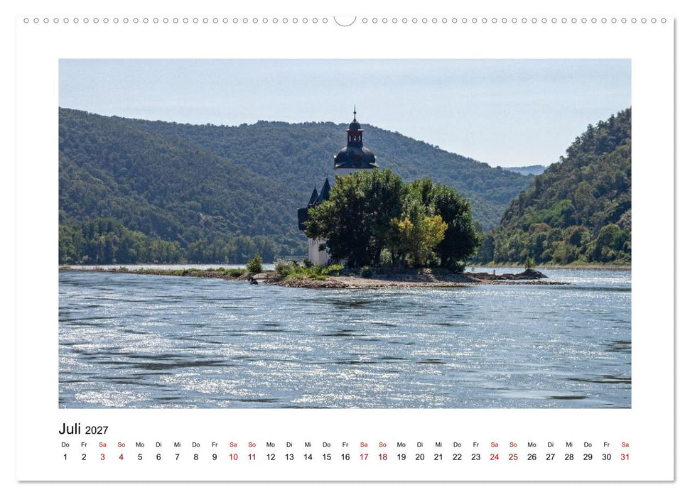 Am schönen Mittelrhein (CALVENDO Premium Wandkalender 2027)