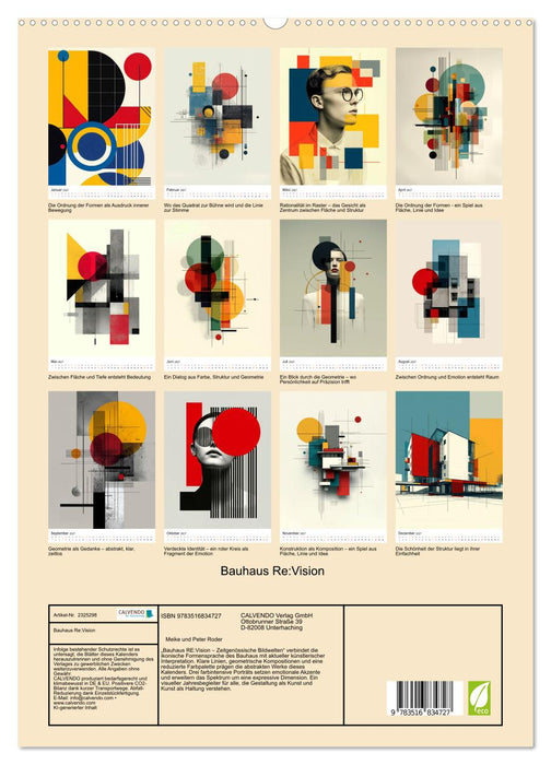 Bauhaus Re:Vision (CALVENDO Premium Wandkalender 2027)