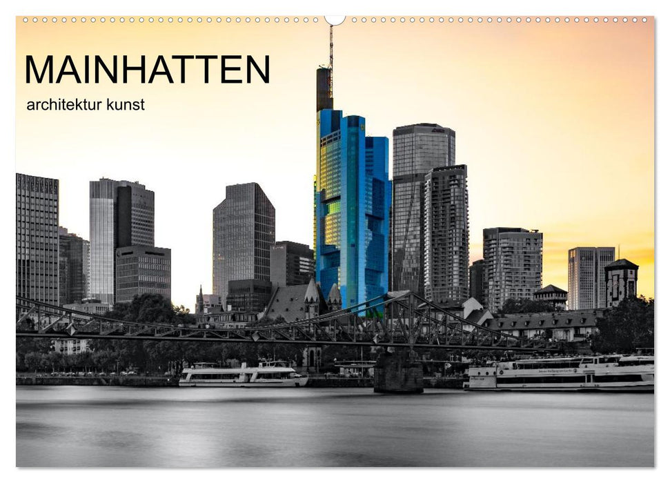 MAINHATTEN architektur kunst (CALVENDO Wandkalender 2027)