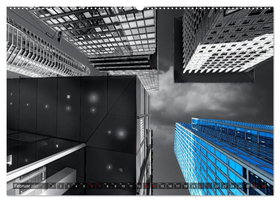 MAINHATTEN architektur kunst (CALVENDO Wandkalender 2027)
