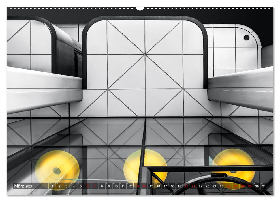 MAINHATTEN architektur kunst (CALVENDO Wandkalender 2027)