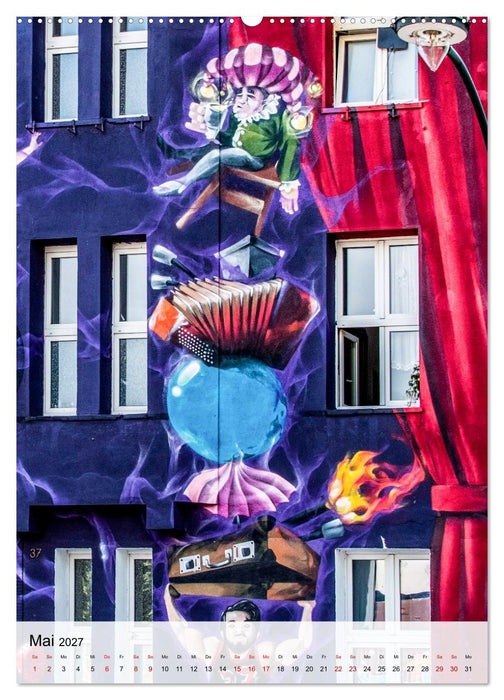 Fasadenmalerei (CALVENDO Wandkalender 2027)