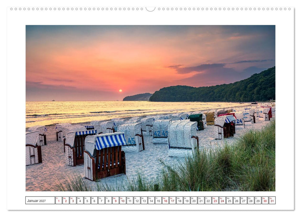 Impressionen von der Ostseeinsel Rügen (CALVENDO Premium Wandkalender 2027)