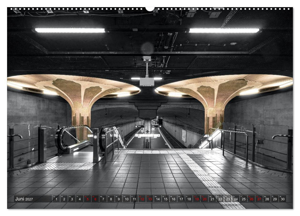 MAINHATTEN architektur kunst (CALVENDO Premium Wandkalender 2027)