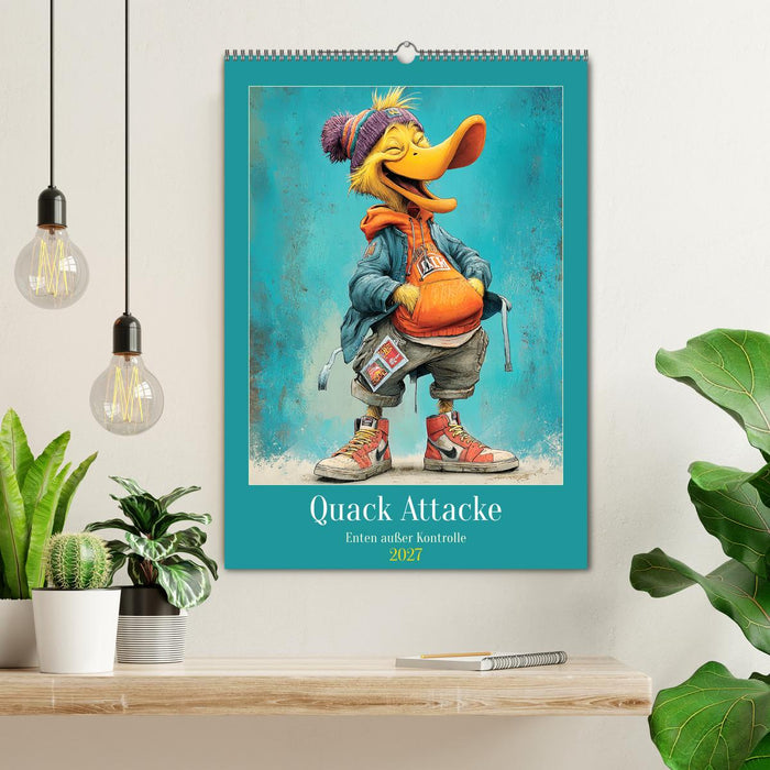 Quack Attacke. Enten außer Kontrolle (CALVENDO Wandkalender 2027)