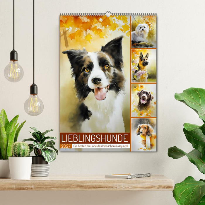 Lieblingshunde (CALVENDO Wandkalender 2027)