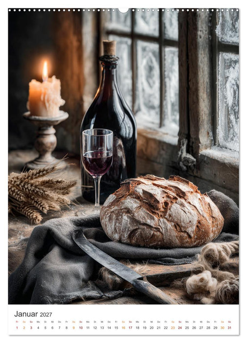 Genussmomente (CALVENDO Premium Wandkalender 2027)