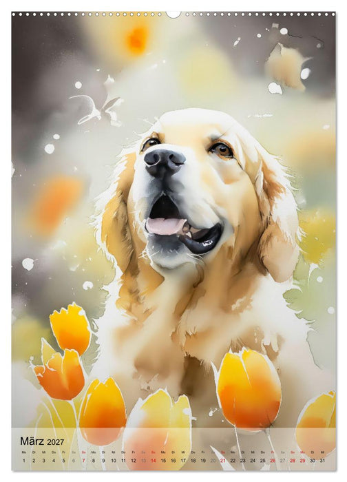 Lieblingshunde (CALVENDO Premium Wandkalender 2027)