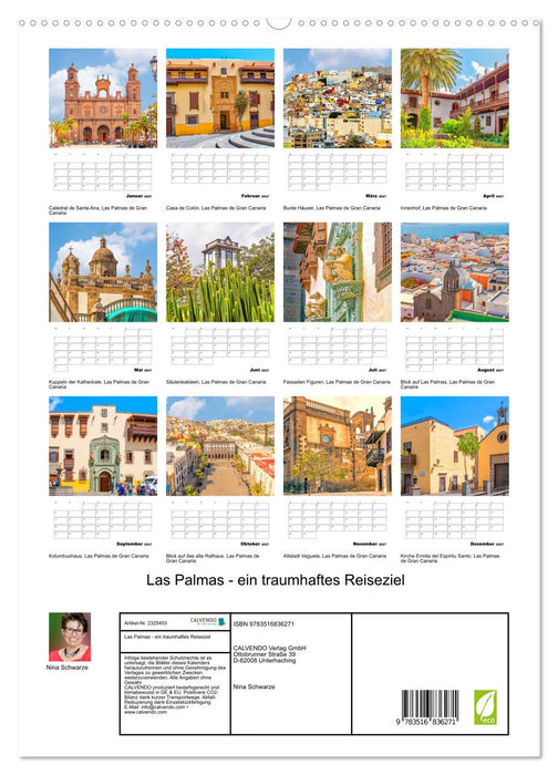 Las Palmas - ein traumhaftes Reiseziel (CALVENDO Premium Wandkalender 2027)