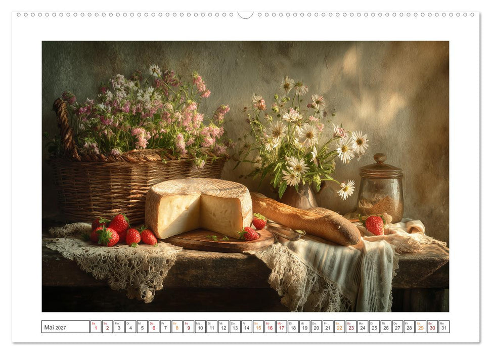 Landleben auf dem Tisch (CALVENDO Premium Wandkalender 2027)
