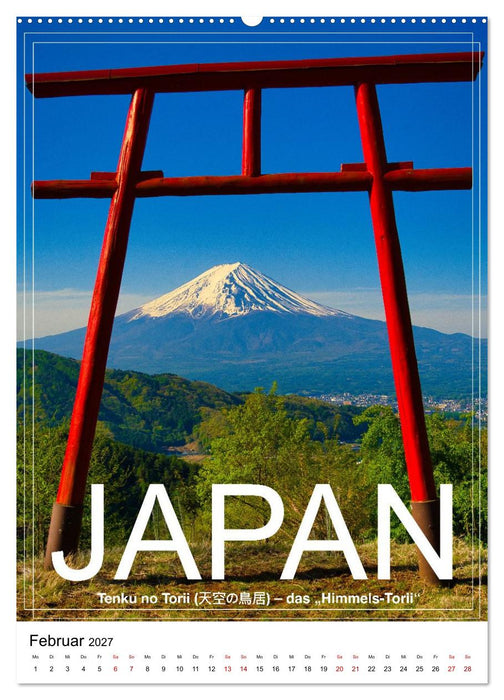 Japan PosterArt 2024 (CALVENDO Premium Wandkalender 2027)