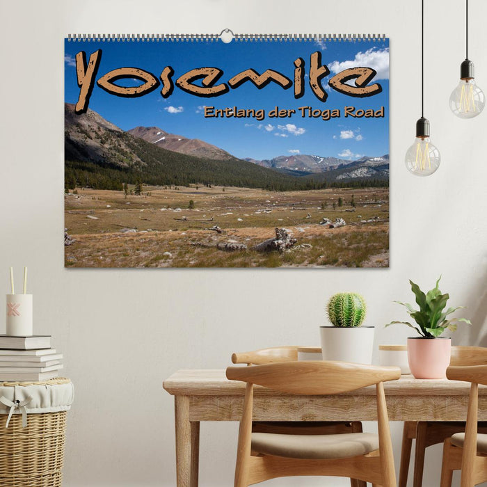 Yosemite, Entlang der Tioga Road (CALVENDO Wandkalender 2027)