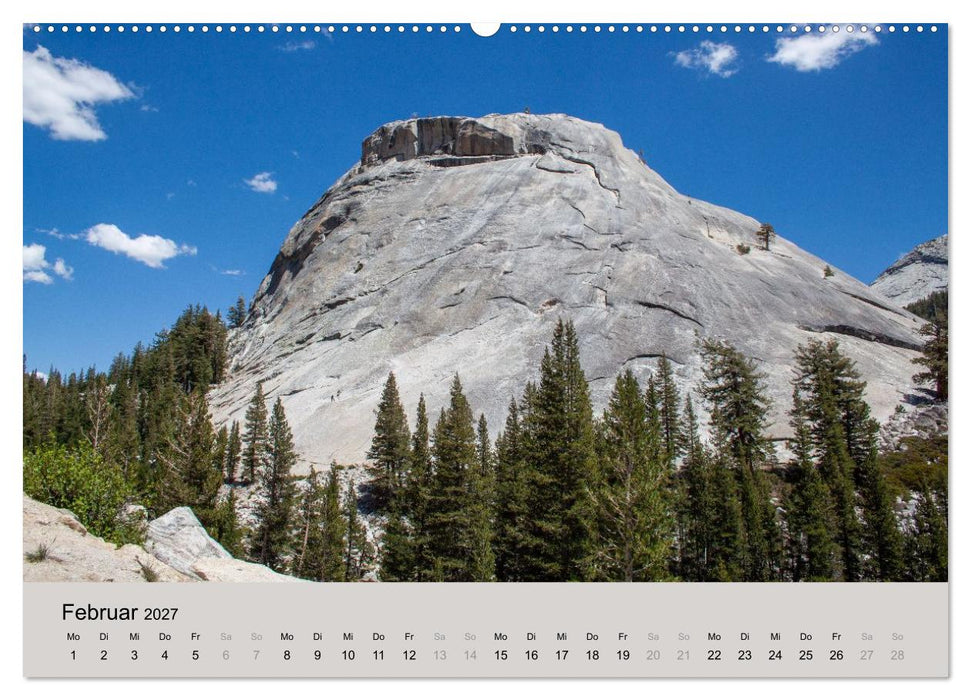 Yosemite, Entlang der Tioga Road (CALVENDO Wandkalender 2027)