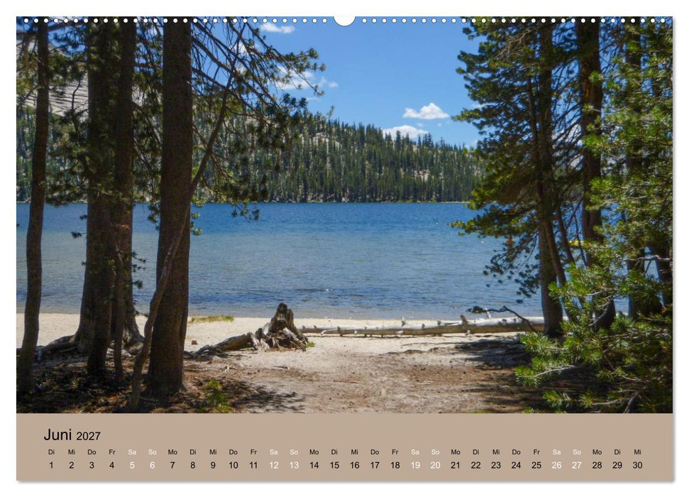Yosemite, Entlang der Tioga Road (CALVENDO Wandkalender 2027)