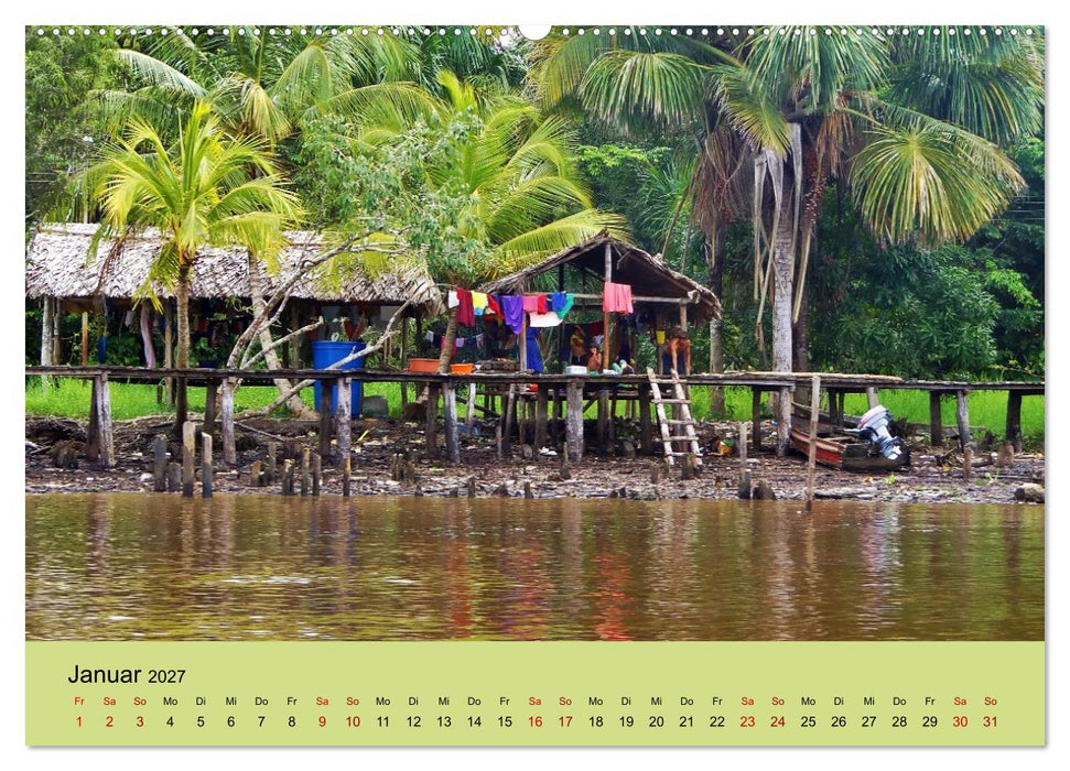 Venezuela - Natur pur Orinoco Delta und die Anden (CALVENDO Wandkalender 2027)