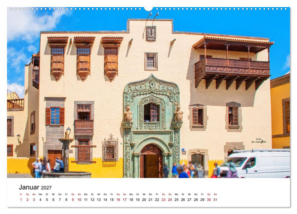 Las Palmas de Gran Canaria - eine großartige Stadt (CALVENDO Premium Wandkalender 2027)