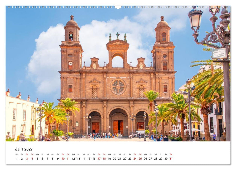 Las Palmas de Gran Canaria - eine großartige Stadt (CALVENDO Premium Wandkalender 2027)