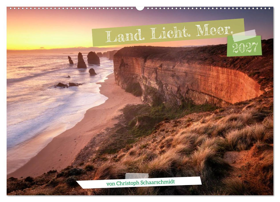 Land. Licht. Meer. (CALVENDO Wandkalender 2027)