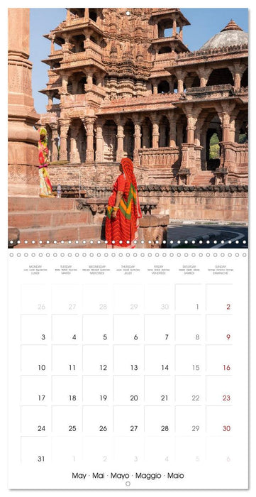 Street life in Rajasthan (CALVENDO Monthly Calendar 2027)