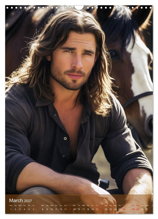 Enjoy HOT GUYS (CALVENDO Monthly Calendar 2027)