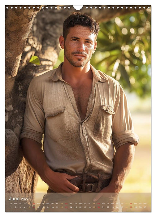 Enjoy HOT GUYS (CALVENDO Monthly Calendar 2027)