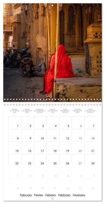 Street life in Rajasthan (CALVENDO Monthly Calendar 2027)