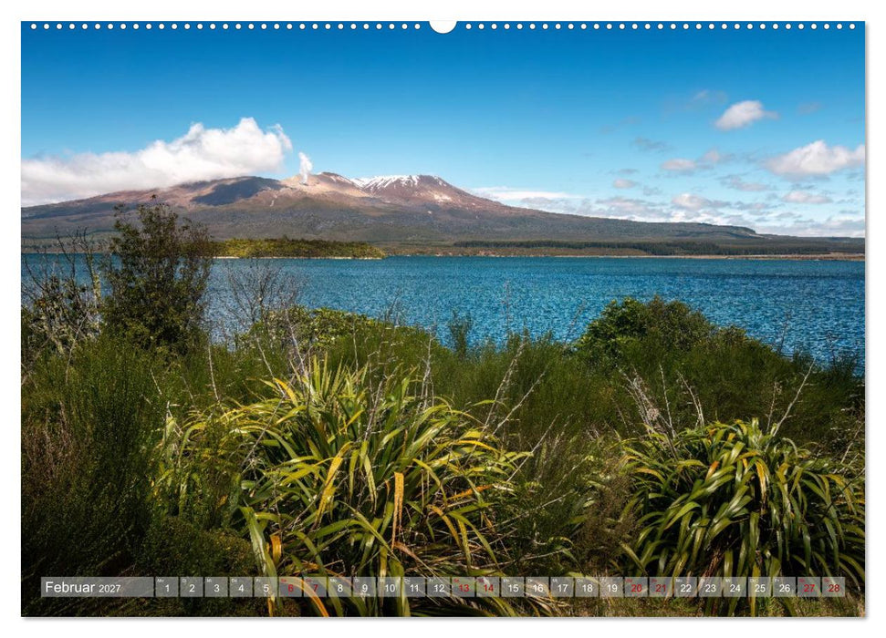 Natürlich Neuseeland (CALVENDO Wandkalender 2027)