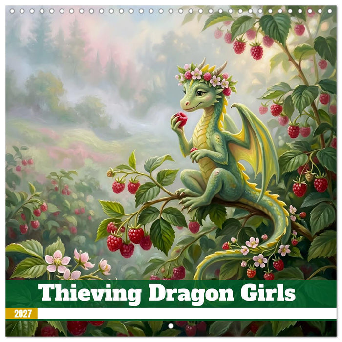 Thieving Dragon Girls (CALVENDO Monthly Calendar 2027)