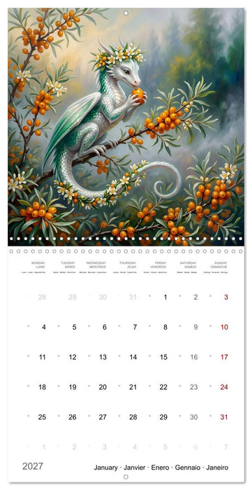 Thieving Dragon Girls (CALVENDO Monthly Calendar 2027)