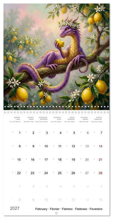 Thieving Dragon Girls (CALVENDO Monthly Calendar 2027)