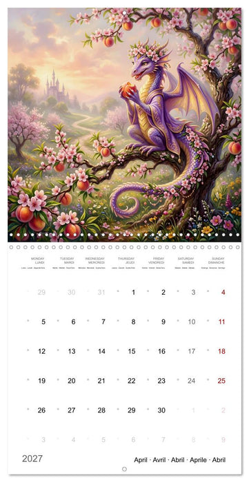 Thieving Dragon Girls (CALVENDO Monthly Calendar 2027)