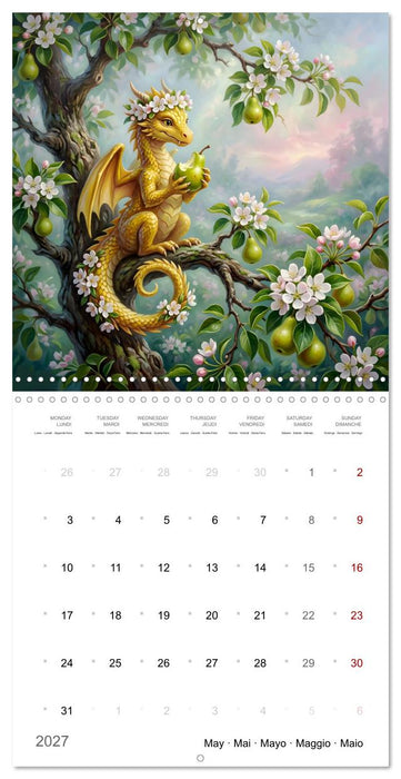 Thieving Dragon Girls (CALVENDO Monthly Calendar 2027)