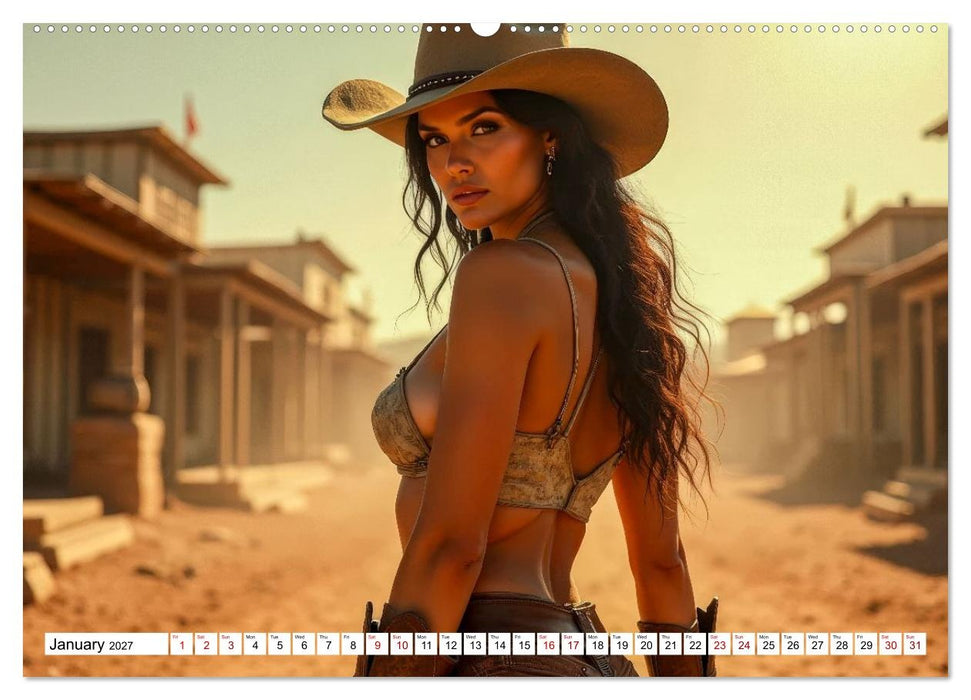 Wild West Dreams (CALVENDO Monthly Calendar 2027)