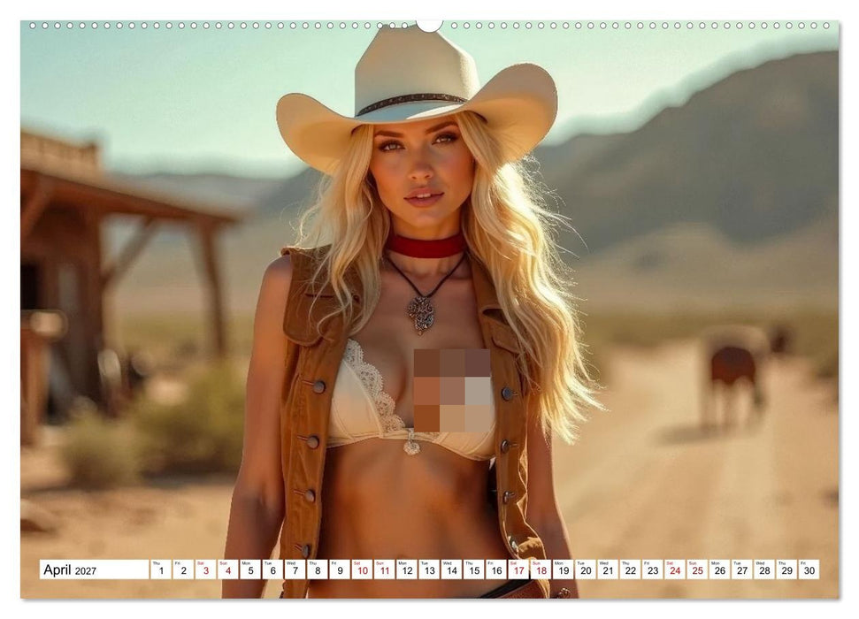 Wild West Dreams (CALVENDO Monthly Calendar 2027)