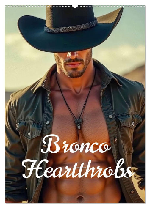 Bronco Heartthrobs (CALVENDO Monthly Calendar 2027)